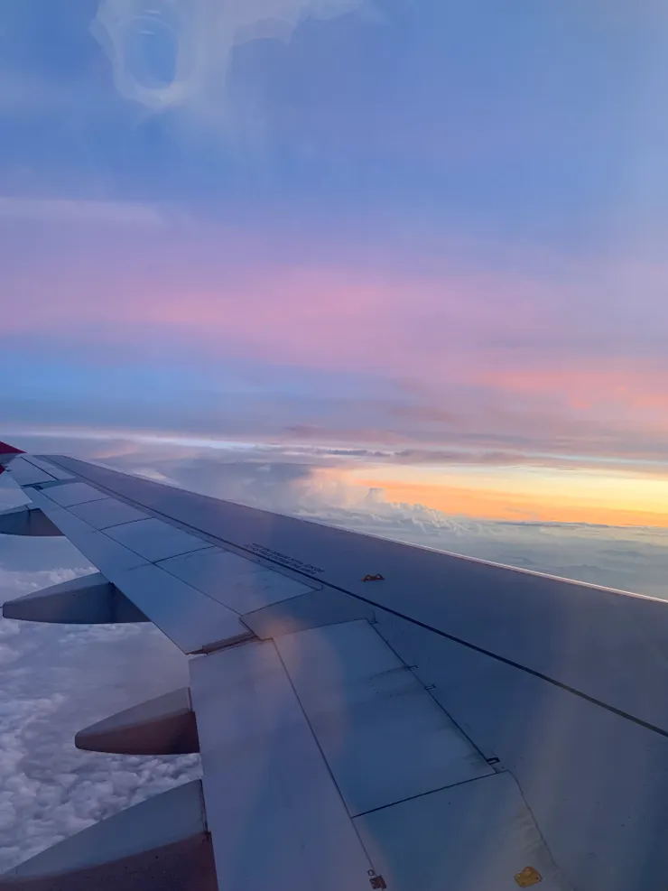 南海上空的晨曦。