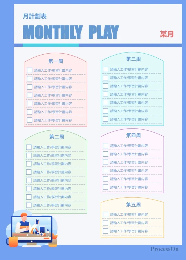時間管理老是失敗?分享超實用的時間規劃表⚡