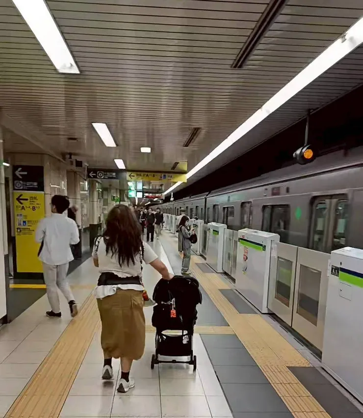 上地鐵，該回家了