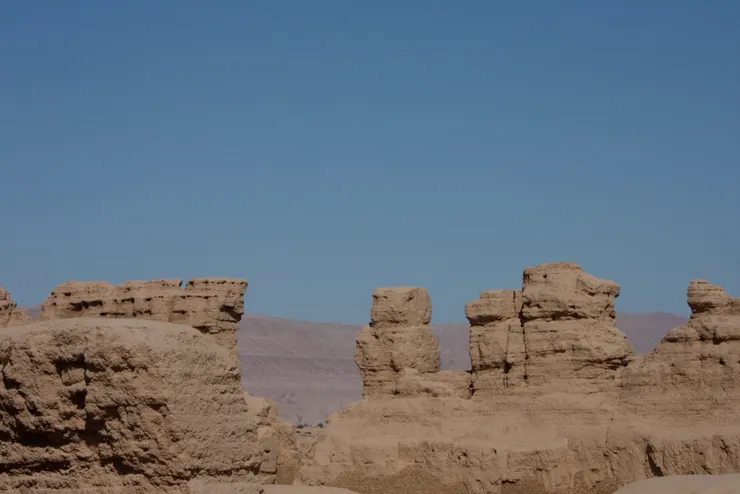 只剩土堆的高昌古城