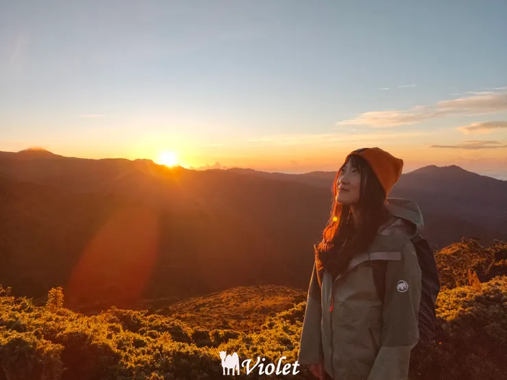 嘉明湖步道觀賞日出