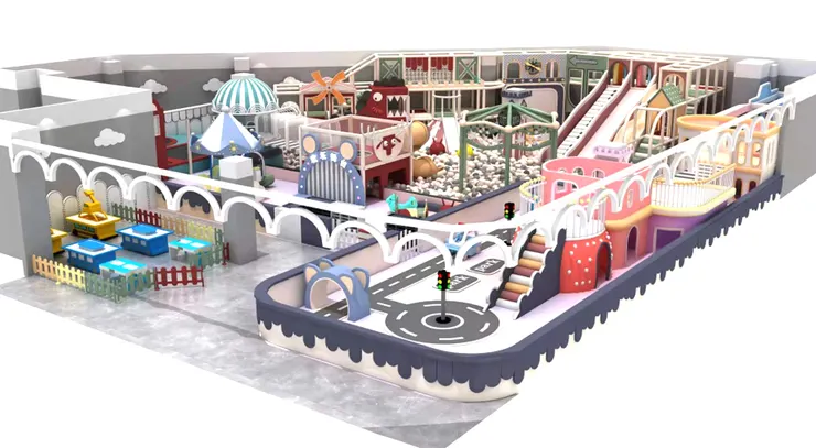 indoor soft playground equipment