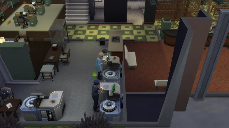 爸爸今天不去查案，而是在做鑑證。