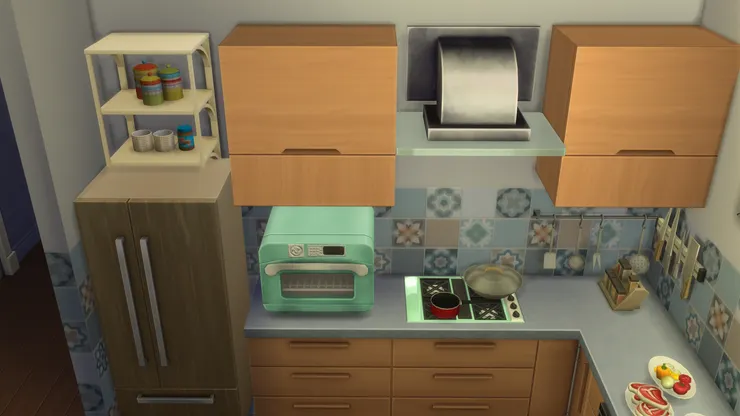 烤箱可以用來烤大火雞，不過今年我們不吃這個。