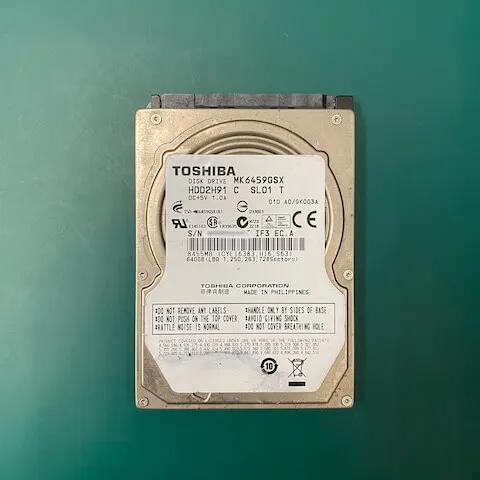 Toshiba MK6559GSXP 資料救援推薦