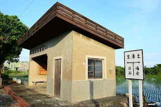 站名牌顯示這裡上一站是北新,下一站是福安