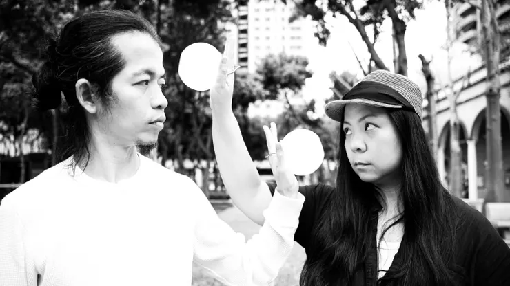 左起：孫得欽、黃郁晴