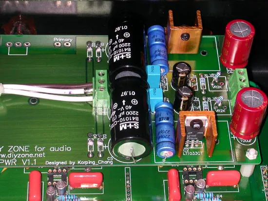 提供 OP IC 用的電源板