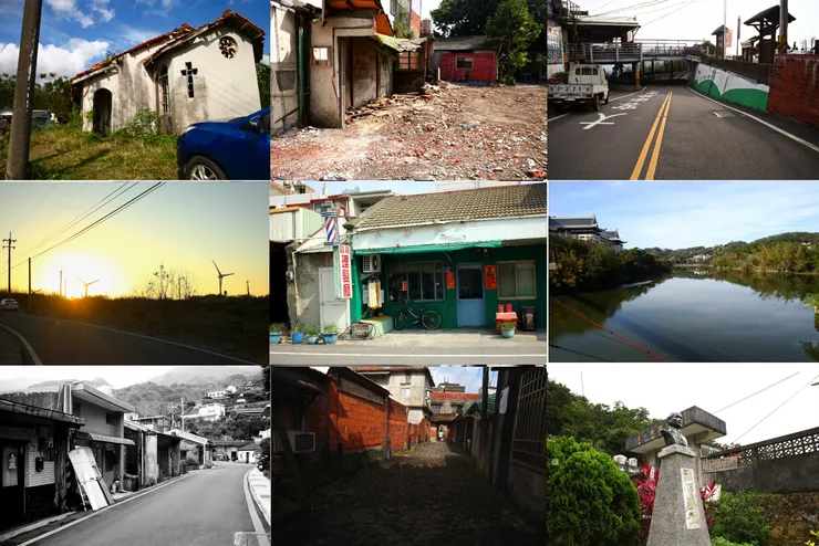 此刻用兩根手指放大，刻意尋找，始才發現它們總是在另有其它拍攝主題的時候，悄悄出現在畫面邊緣。