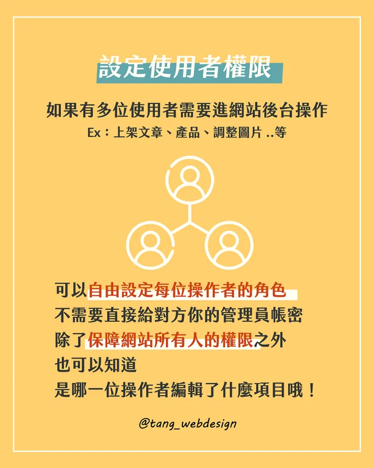 全球市占率高達43%的架站平台 #Wordpress,6大首推原因_設定使用者權限