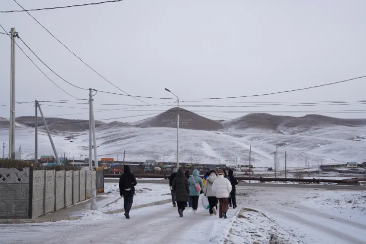 走去據點的路上(📸:文)