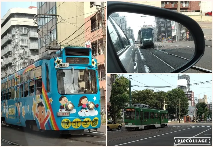 札幌市區的路面電車