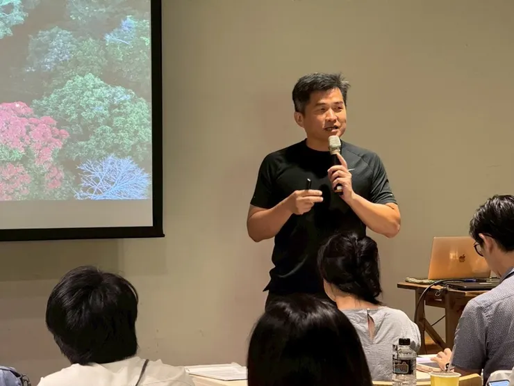 樹冠影響力投資創辦人楊家彥，分享影響力投資端對文創產業的觀點。圖／主辦單位提供