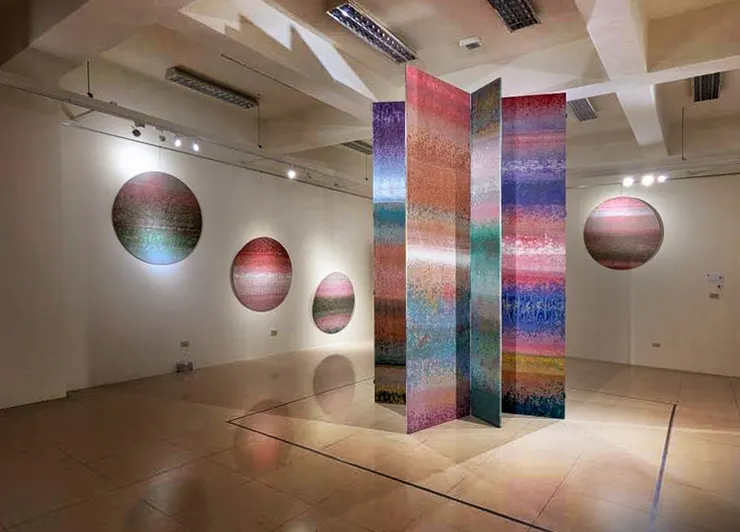 西元2025/04/11  虹神木、空間與時間的對話。