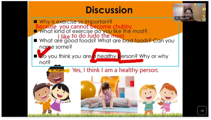 L3一對一課程畫面