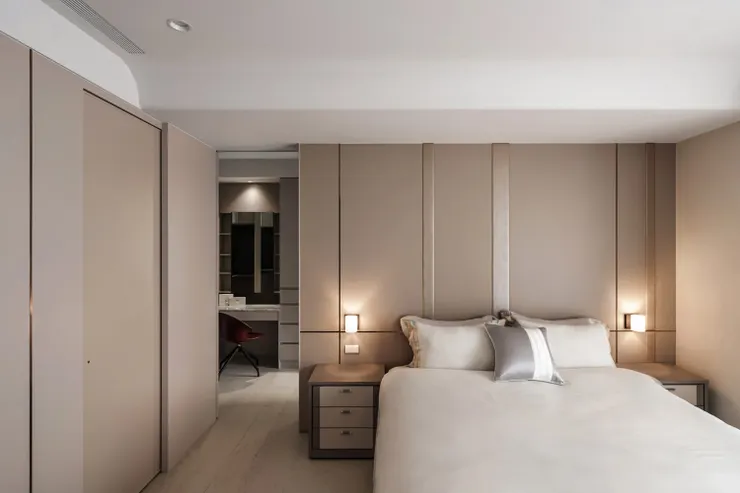 (作品呈現：定潮 - 與現代輕奢曼妙豪宅相擁而睡｜藝瓦高雄室內空間設計)