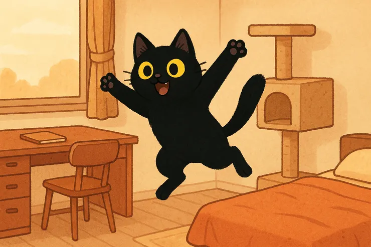 飛呀～小黑貓！- ChatGPT