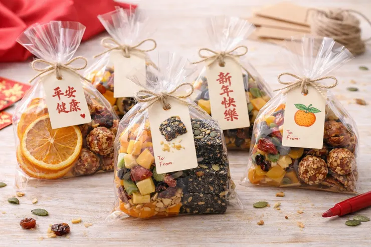 橘意滿滿走春能量包｜把一起做的小食，變成可以分享的新年祝福。Image by Frankie