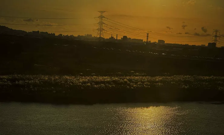 傍晚之前的社頭。/影像提供:潘客印