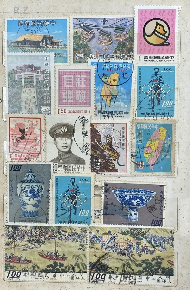 四五十年前的平信郵票 ([陳傳義]收藏)