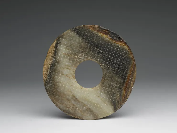 玉雲紋璧（故宮博物院藏）