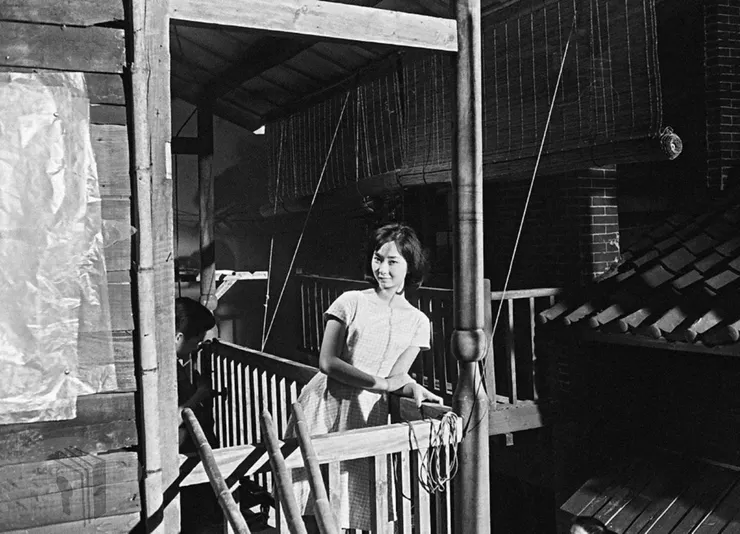 圖9 《養鴨人家》拍攝內景一隅 案名：音樂舞蹈 檔號：0056/0093/1 來源機關：行政院新聞局 管有機關：國家發展委員會檔案管理局