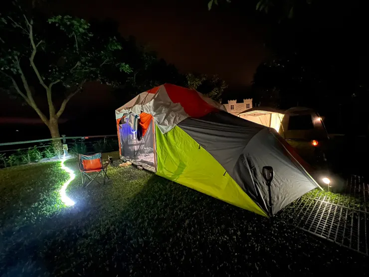 延伸天幕當頂布用