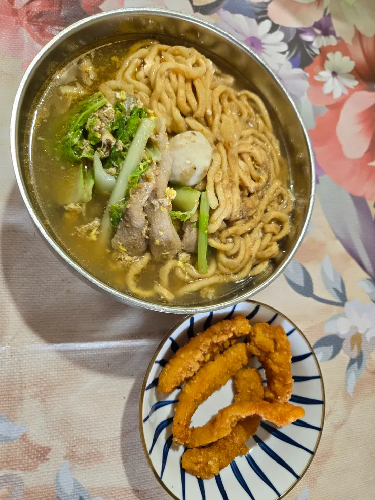 我外帶回家用的是家裡的碗