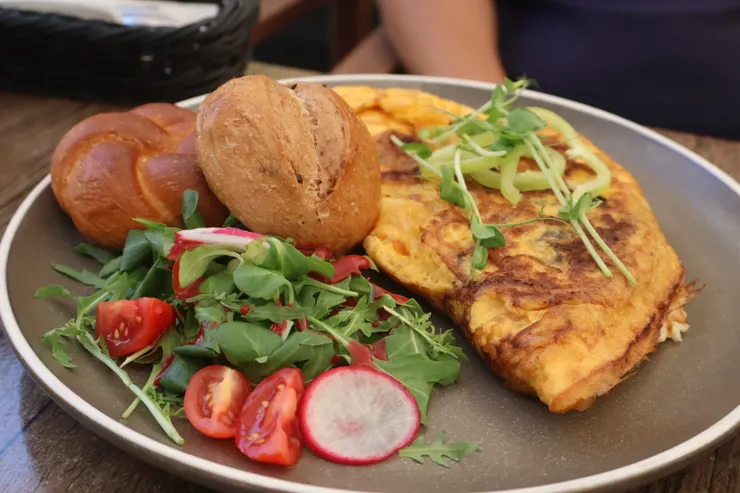 Hungarian style Omelette