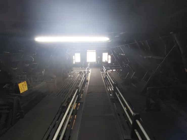 合掌屋二樓的樣子，還有三樓可以參觀