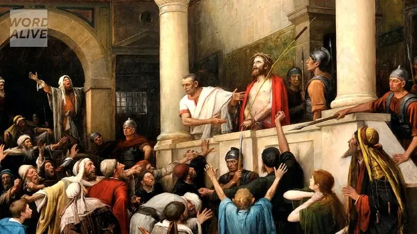 猶太人對羅馬總督施壓處死耶穌