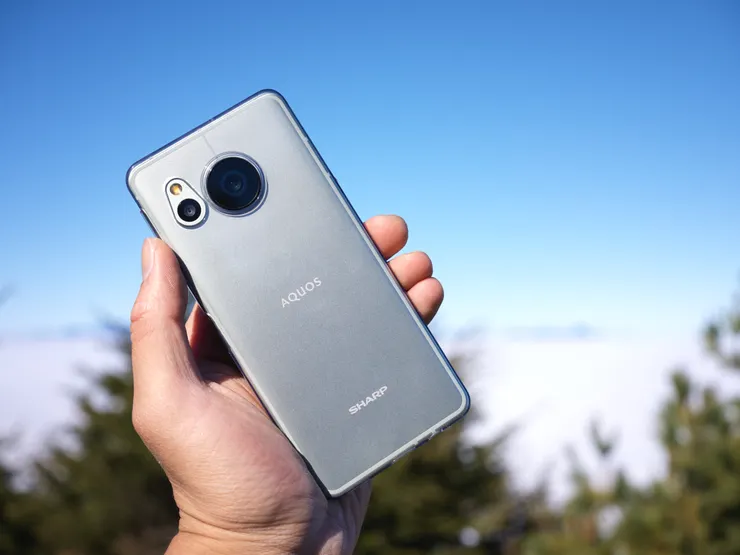 美奈田主山頂,掌中的SHARP AQUOS sense8