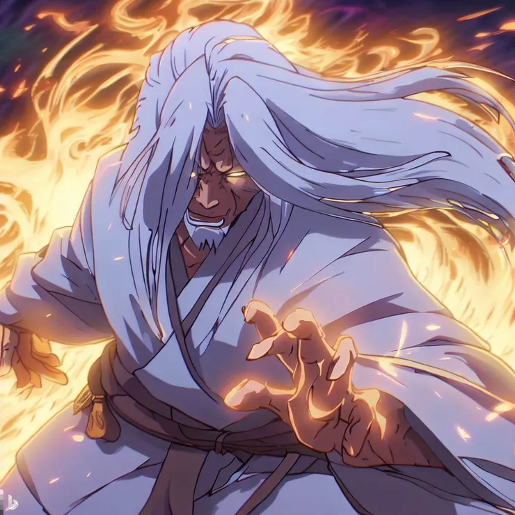 白嵐使出<死亡衝撞>