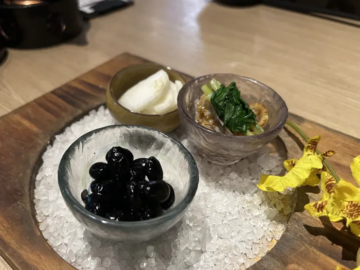 藝奇送的小菜三疊