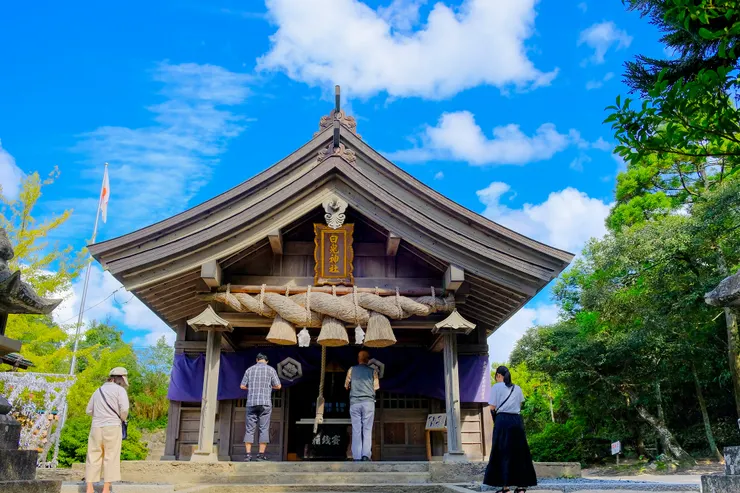 白兔神社拜殿