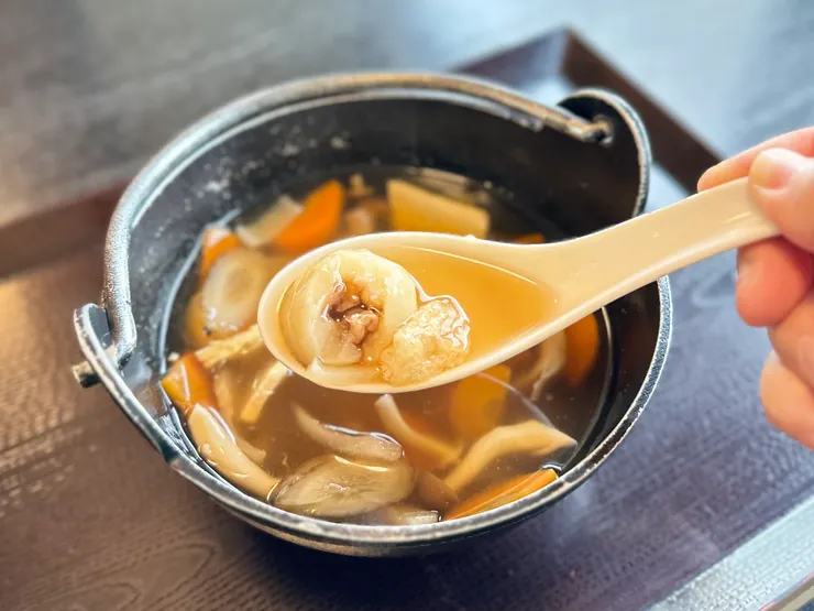 伴著鹹湯來吃的まめぶ，越吃越上癮！