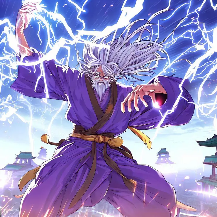 乂老發出<巨大雷擊>