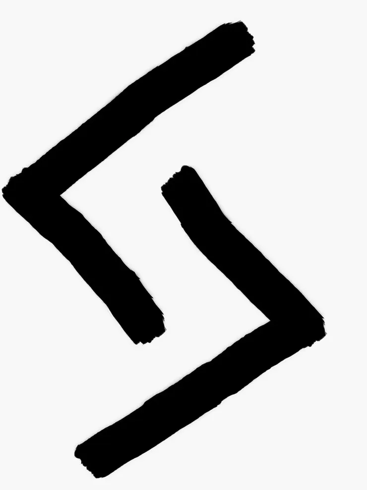 Jera，象徵「豐盛的收穫」、循環與時間的自然法則。