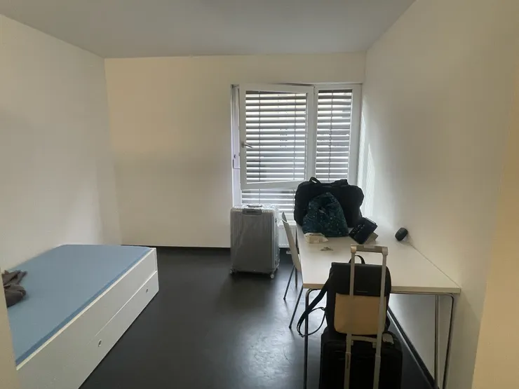 在德國的宿舍房間