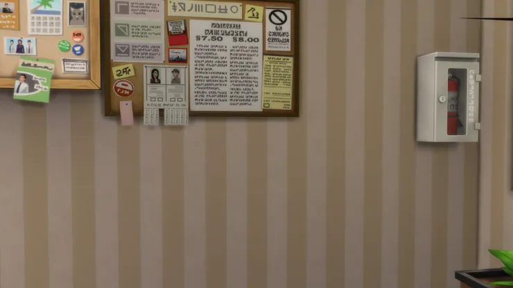 告示板就是張貼校內的要事通告。