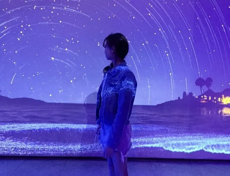 水族館內的sea at night區域