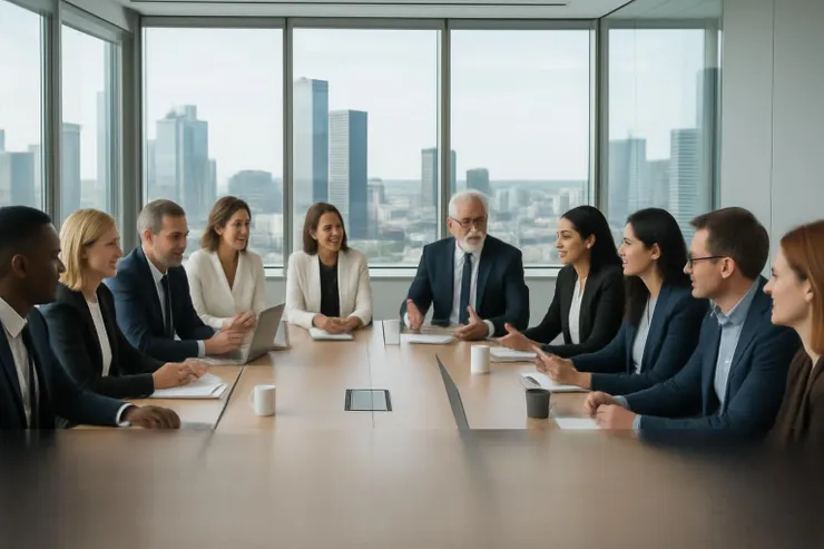 董事會 (copilot 產生AI圖)