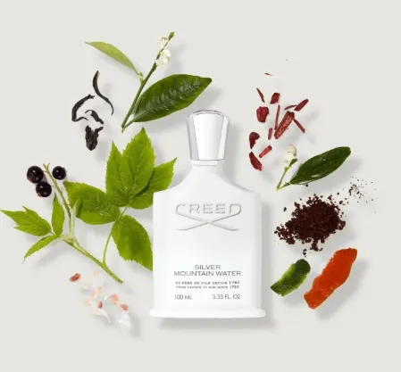 適合夏季的銀色山泉，香材可以感受到 (圖片 : 網路)