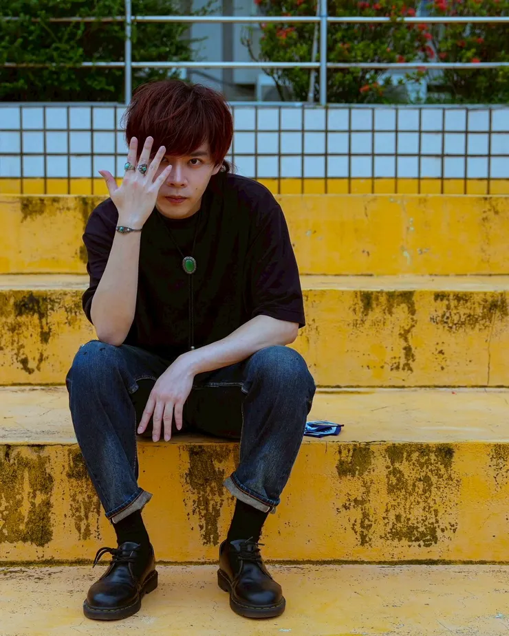 穿上藝術🎨我們似乎是這時代🍁會動的浮世繪🌊 #葛飾北齋 #東洲齋寫樂 #浪人 #神奈川沖浪裏 #電力滿格密技