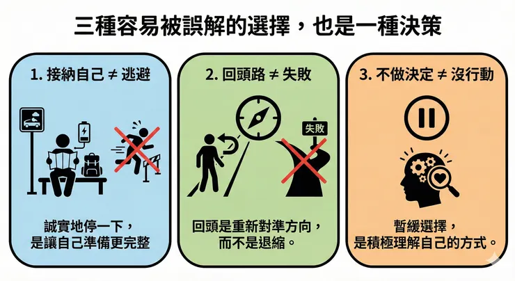 暫停也可以是一種選擇