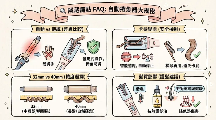 捲髮器隱藏痛點 FAQ