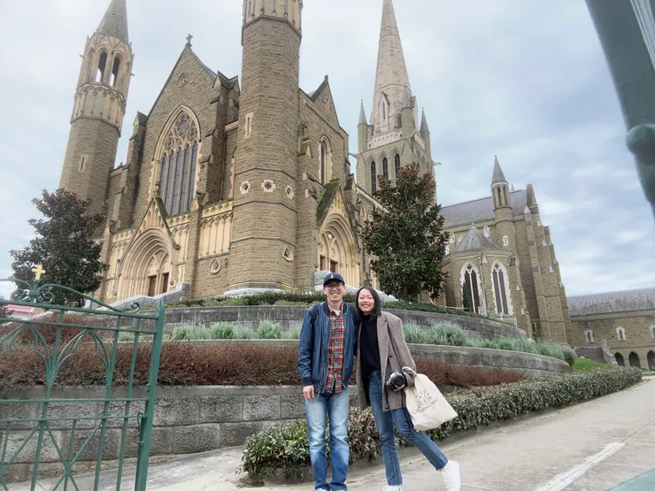 只是開車去附近的小鎮晃晃也開心～