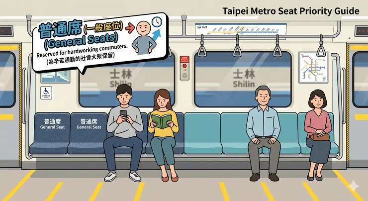 正常人優先座位