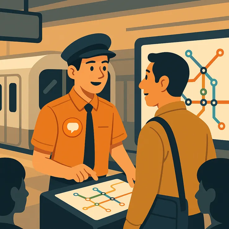 公務員透過配戴亮眼徽章（如「我會講台語」），一眼告知對方可用母語互動，減少雙方的觀望，提升開口意願