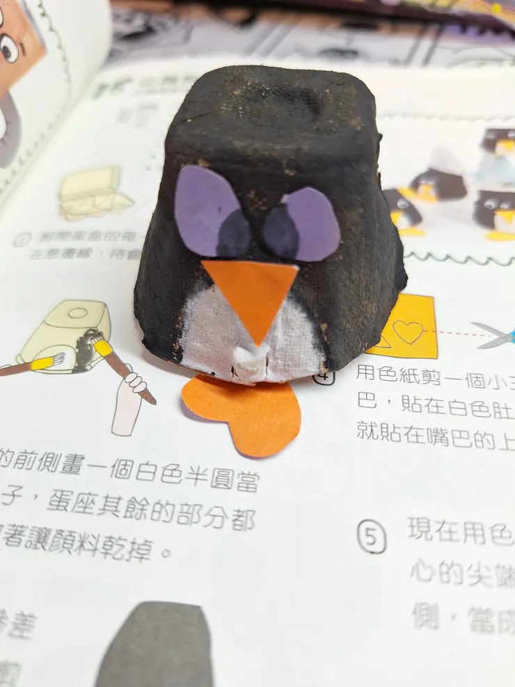 有耐心自己完成美勞,寫字有何難?